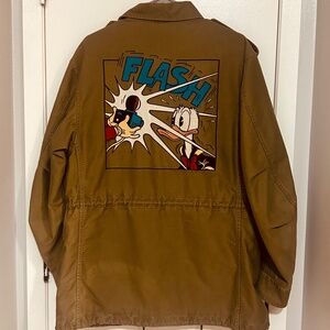 New Men's Gucci X Disney Donald Duck Jacket